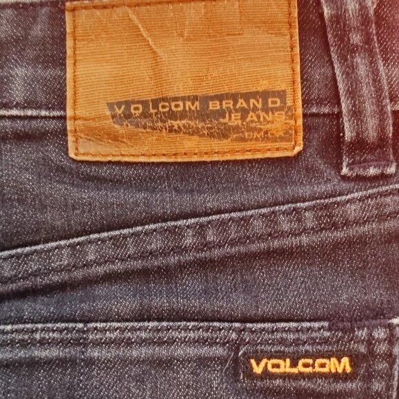 Volcom Vorta jeans slim form indigo blue men's size W29 L28 - Picture 4 of 7